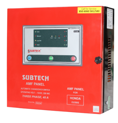 AMF Panel for Honda EU30iS, 40 Amp, Three Phase